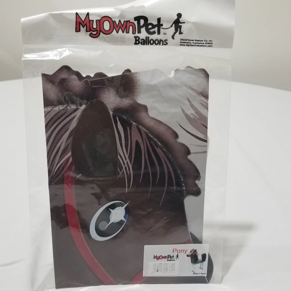My Own Pet Pony Balloon!